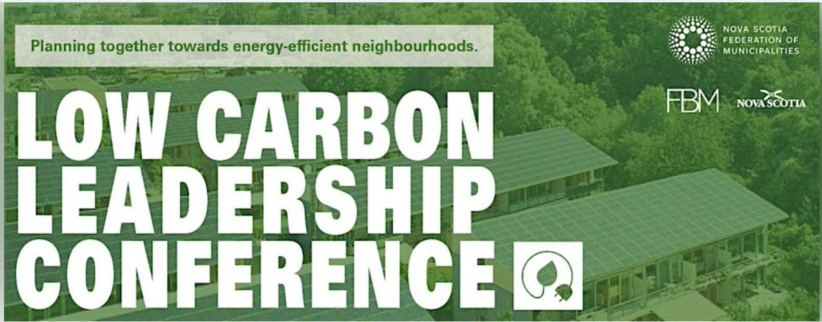 Join municipal planners and stakeholders for an informative and interactive day in low carbon leadership. June 25, 9:00am–4:30pm Inn on Prince, Truro $25+HST To Register: (loom.ly/CLG7k_k) Funding support Nova Scotia’s Low Carbon Communities program. #NSFM #FBM