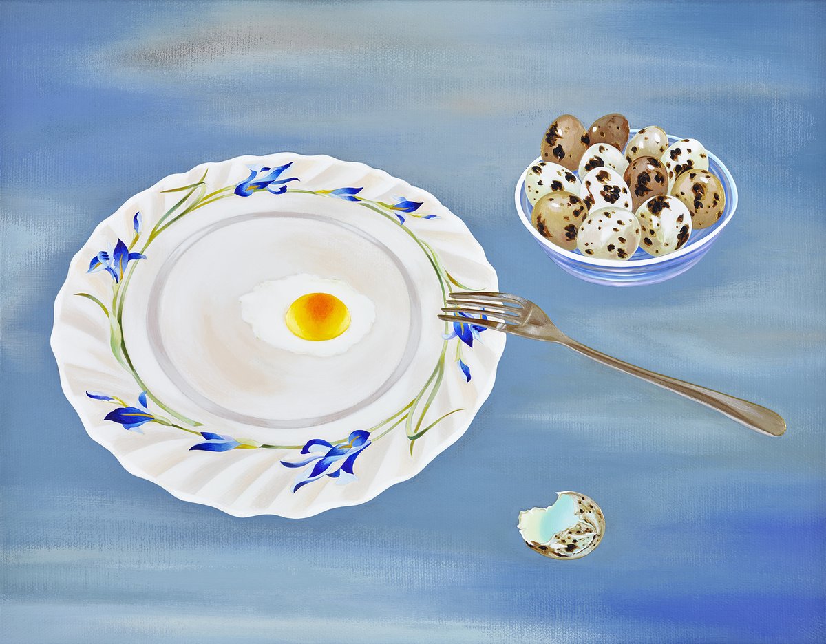hsumenghan's tweet photo. 鵪鶉蛋與鳶尾花
Quail Eggs and Irises
#Taiwanese #nightmarkets #quaileggs #splashedink #landscape #paintings #streetvendors #delicacy #traditionalmarket #adorable #childhood #vintage #Arcopal #milkglass #ultramarineblue #irises #sunnysideupeggs #delectable #artwork https://t.co/caAJsrzsOD