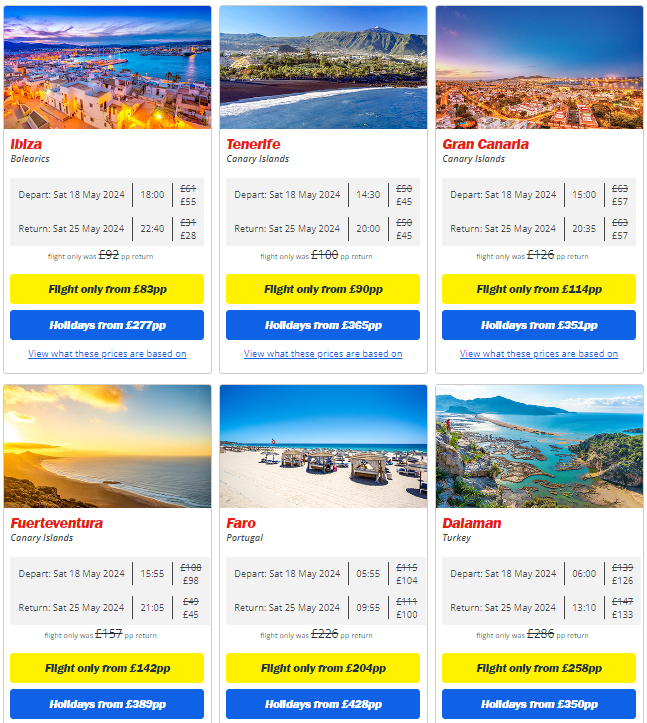 How quick can you pack? 🧳 Return flights from under £115pp* (including 10kg hand luggage) and holidays from under £370pp* with @jet2tweets. Be quick, book now! 👉 jet2.com/search-results… *Prices correct at time of publish and are subject to change and availability.