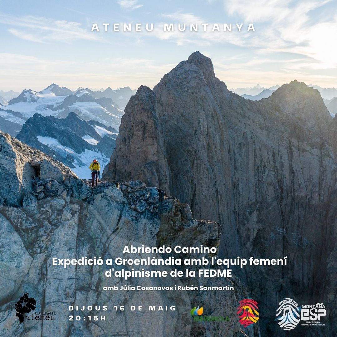 Aquesta tarda a l'ateneu #AltUrgell