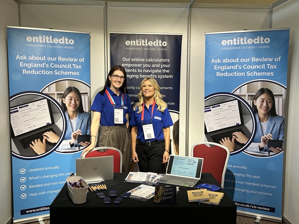 Karen and Lynnsey (plus Nicki and Phil) are all enjoying <a href="/the_irrv/">The Institute of Revenues Rating and Valuation</a> conference today (and tomorrow). 

Pop by and say hi if you're there too👋 

Plus - come to our talk 'Helping Legacy Benefit Claimants Move to UC' @ 4.30 today for news &amp; views  about managed migration #IRRVSpring