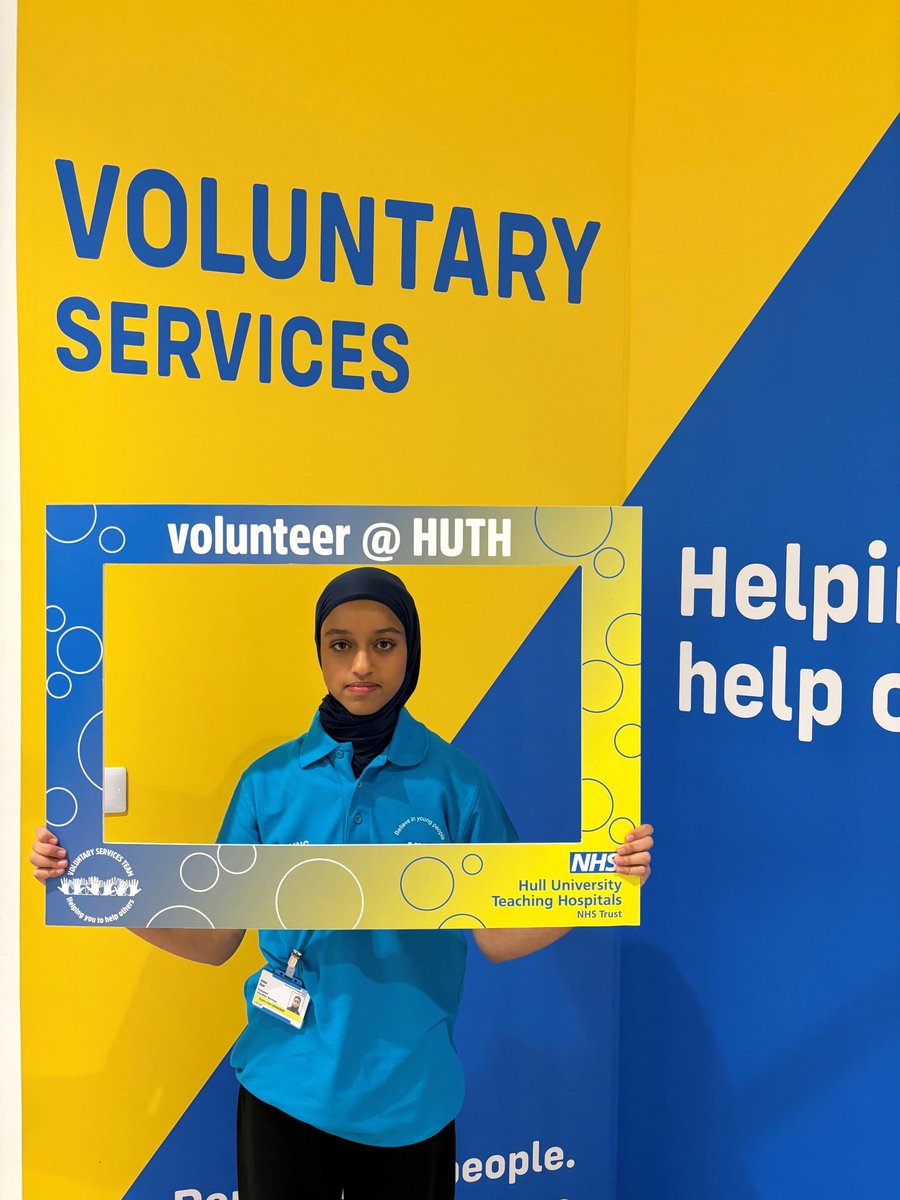 We would like to welcome Alaa to the Trust as she begins her volunteering experience on Ward 6 at Hull Royal. We wish you the best of luck! @HullHospitals @NHSHHP @uk_navsm @NHSEngland @KarenHa16388067💛💙