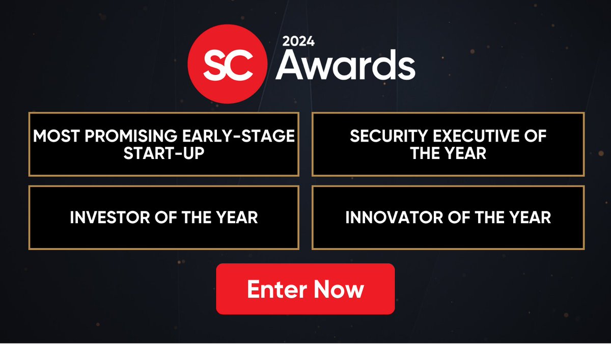 We're seeking trailblazers in cybersecurity for the SC Awards! Whether you’re a startup, a seasoned executive, or an investor making waves, your achievements deserve recognition. Submit your nomination today and join the ranks of cybersecurity's elite! bit.ly/49jPJFI