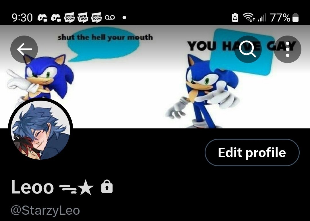 Sonic is taking over my accounts slowly giys guys help save me /J