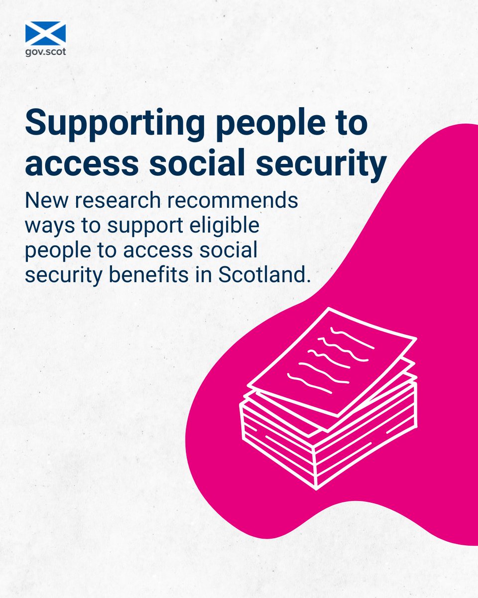 We want everyone in Scotland to get the financial support they’re eligible for. This new report will help @ScotGov to support people to overcome any barriers they face and get the @SocSecScot benefits they’re entitled to. Read publication in full at bit.ly/EqualityWelfar…