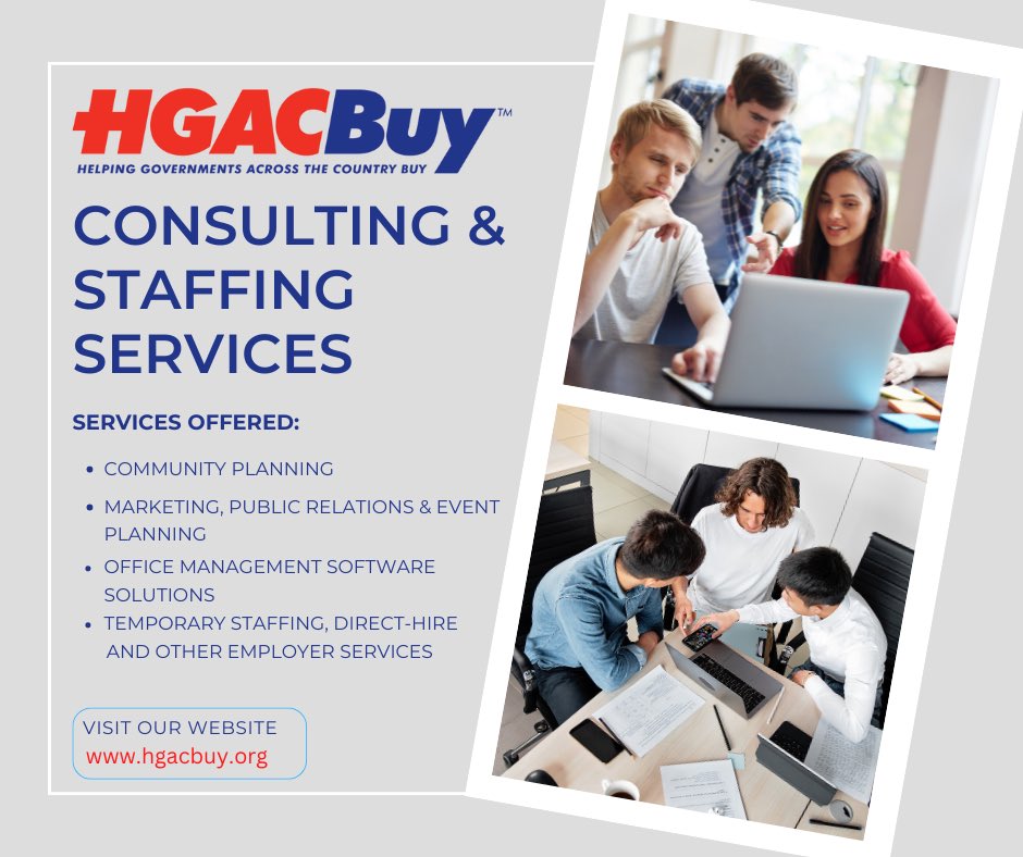 Empower your workforce! HGACBuy delivers top-notch consulting and staffing services to elevate your team to new heights. From strategic guidance to top talent acquisition, we've got the solutions you need to thrive! #HGACBuy #ConsultingExcellence #StaffingSolutions
