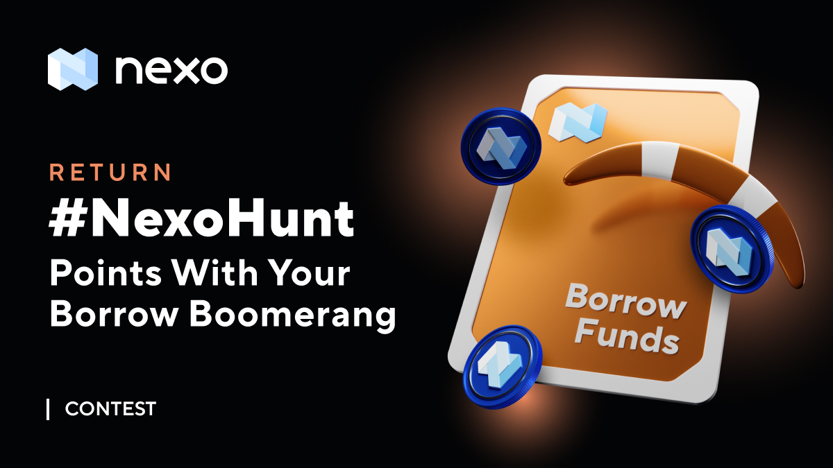 Our credit lines let you keep your #crypto and boomerang back points to boost your final #NexoHunt score. More points mean a bigger $NEXO bounty. Want a cool 1,000 bonus points? 🎯 Like this post, quote it, and tag three buddies in the retweet. Charge up the leaderboard!