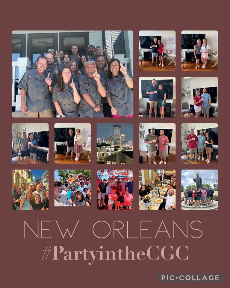 #PartyInTheCGC takes over NOLA! Great week of meetings and connection with the best team! #CGC @neufeldjosh1 @amanda3mckinney @KentTaylor10 @Candace87732190 @JonBush222 @leon_copeland @StephanieOdom76 @amberolman_ @SavoieRay @CRUT8180 @BrianAdkins1 @paulgordon1165 @ShainaBrown01