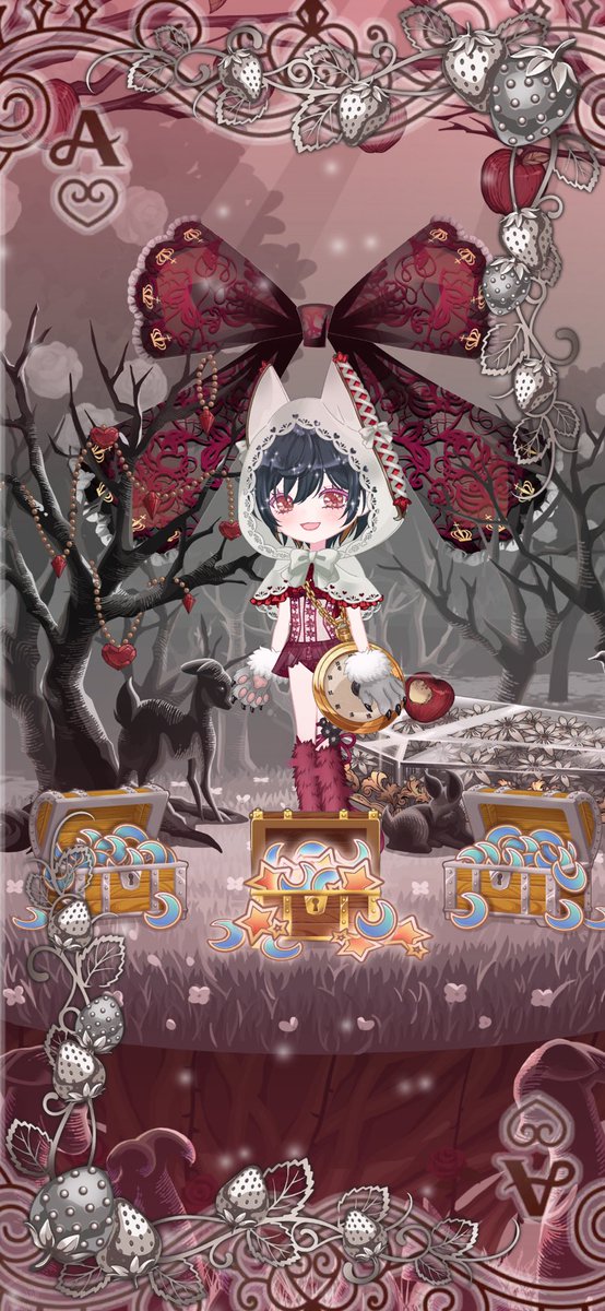 コーデ記録✍️

このオールインワン見たときに絶対にこの被り物に合うと思った！
可愛いコーデが出来て満足😊

 #ペアリウム
 #着せ替え