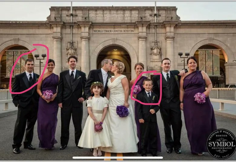 Here is 7 year old Colin Albert when he was the ring bearer in Courtney Proctor's wedding. Michael Proctor didn't mention this relationship during the grand jury for #KarenRead, he never interviewed Colin Albert despite being inside Brian Albert's house on the night John O'Keefe