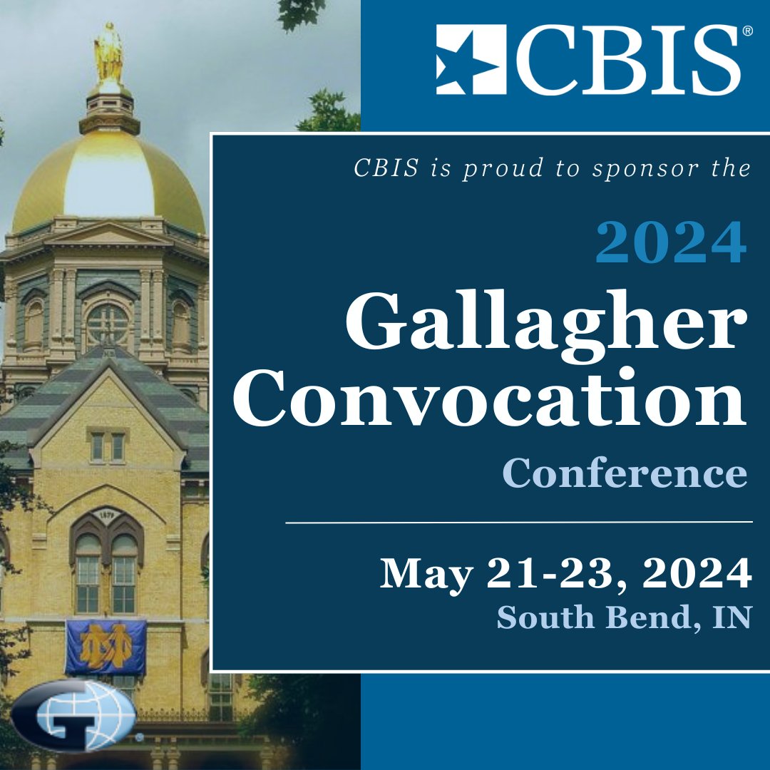 CBIS is proud to be sponsoring the 2024 Gallagher Convocation Conference at the University of Notre Dame in South Bend, IN from May 21-23. CBIS’ Managing Director - Investor & Consultant Relations, Jay Boothby, will be attending this year’s event. #CatholicResponsibleInvesting