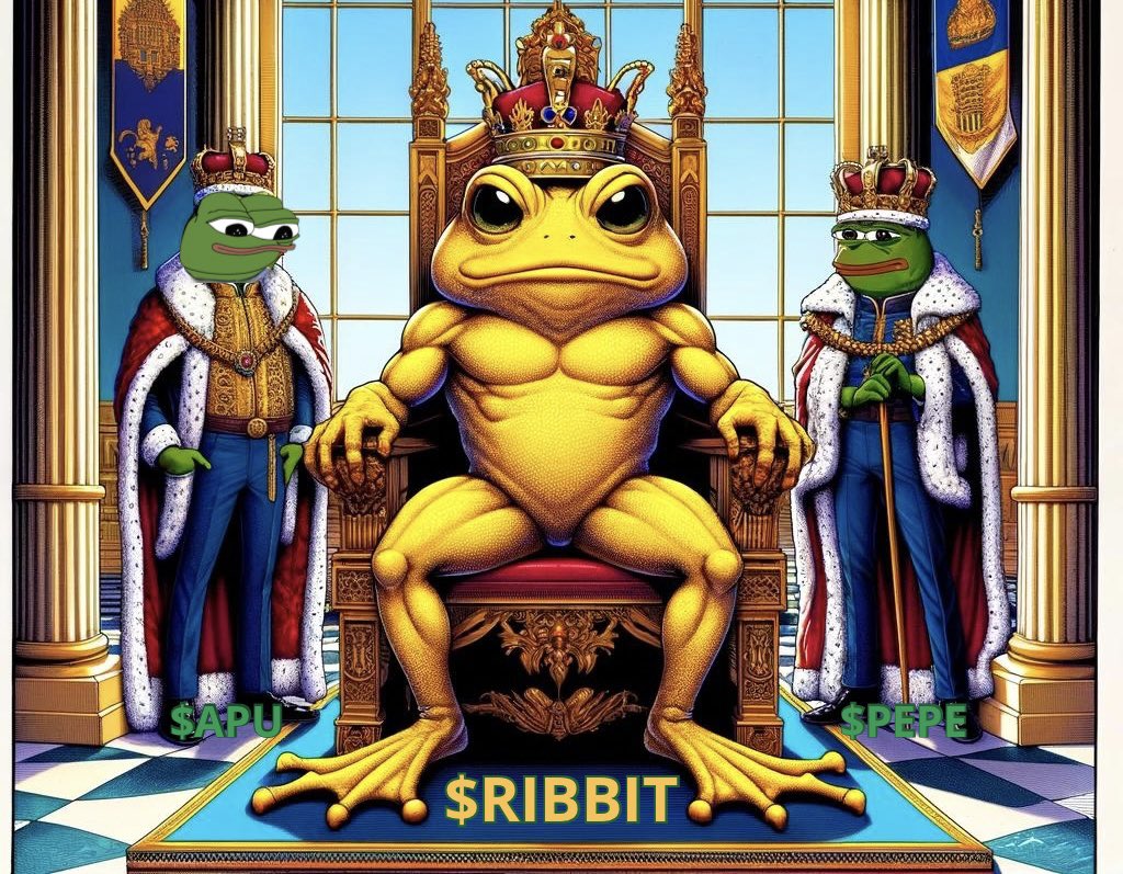 The trinity. 

No other copies or derivates. 

That’s the $PEPE universe and $RIBBIT will lead it.