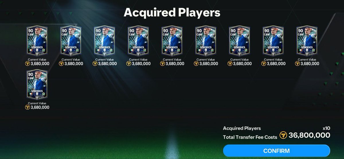 Were you able to purchase any new TOTS OVR 90-93 tonight? I purchased around 70 (Mix Player), but in the #RoadTo1Billion I had suggested around 30 (with a Budget of 100M). Let me know in the comments how many you purchased #FCMobile #TOTS