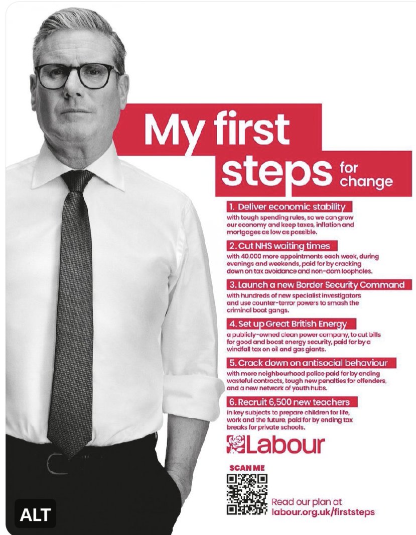 Keir 'Sir Woodenarse' Starmer is a boring prig but strange that @UKLabour should seek to advertise the fact with this shocking image! @StigAbell @M_Star_Online @cllralexyip #election2024