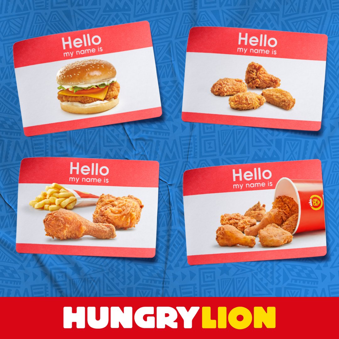 hungrylion's tweet photo. Want to stand yourself a chance at WINNING 1 of 10 Meals? Simply name the meals below and you could be enjoying one soon. Competition ends midnight 23 May 2024, winners announced 24 May 2024. Ts & Cs Apply. https://t.co/ADv1okMfPr