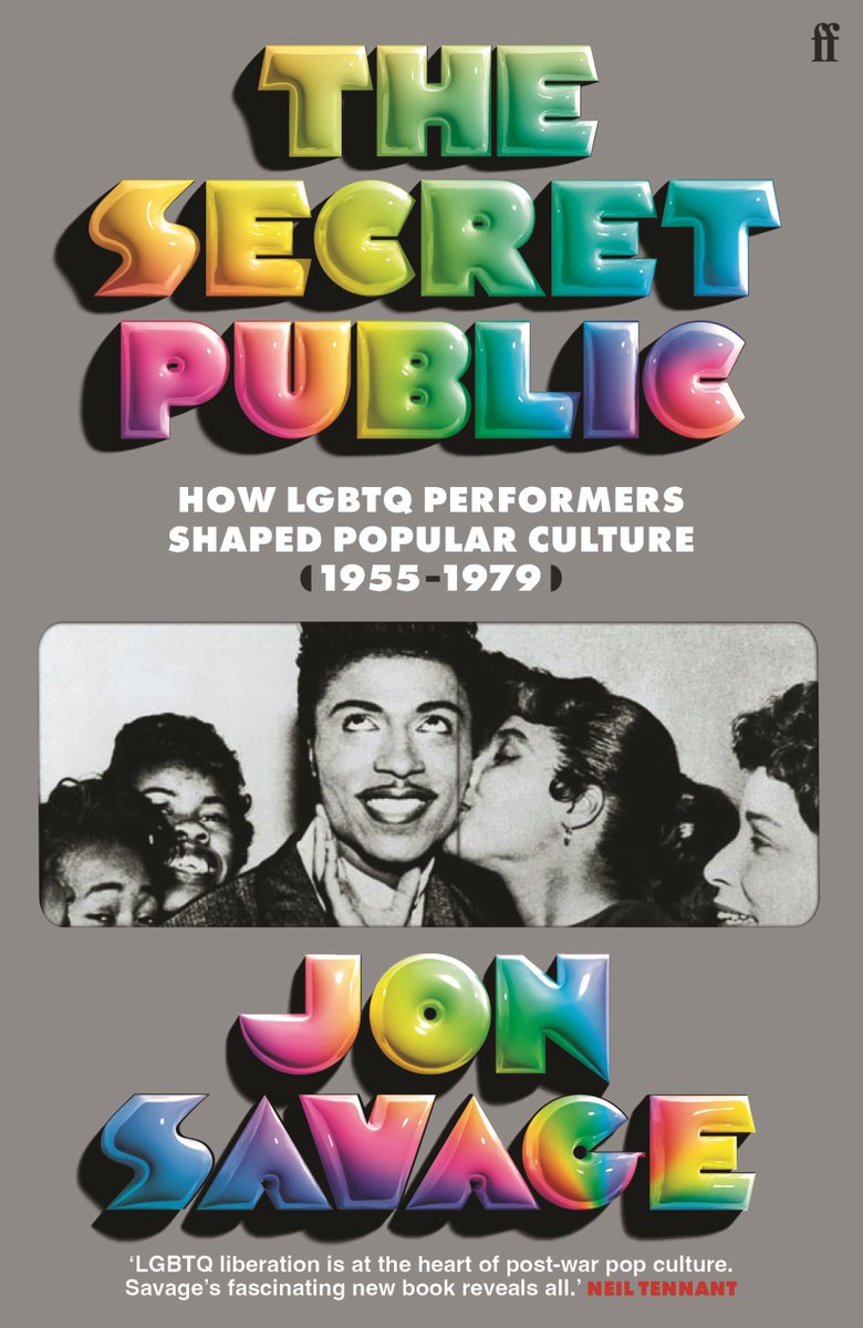 SIGNED BOOK! JON SAVAGE The Secret Public: How LGBTQ Resistance Shaped Popular Culture (1955 – 1979) Limited Signed Hardback Book Preorder: resident-music.com/productdetails… The master music writer explores the undeniable influence of LGBTQ culture on the broader worlds of pop and