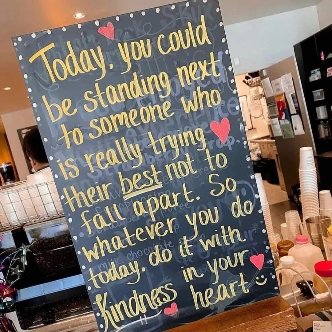 Kindness counts! 🧡