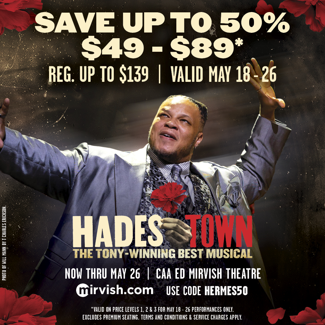 🌹Save Up to 50% on #HadestownTO - NOW ON STAGE🌹
Offer Valid All Performances from May 18-26. Use code HERMES50, or click here: tr.ee/SAVEHADESTOWN
#HadestownTO #HadestownTour #Mirvish