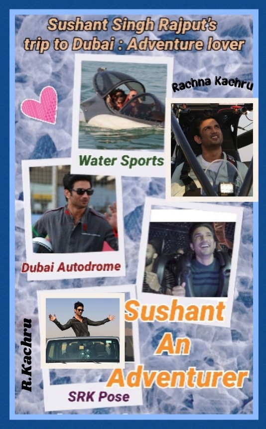 ✈️EVENING TAGLINE🏇

I crave for adventure. It makes me feel alive & excited. It's a constant tussle between what you want to do & other parameters that aren't in your hands
     ~  #SushantSinghRajput𓃵❤️🦋

Sushant An Adventurer

@Geet_205 @itsnimmi68 @itzzOriana
@TinsSSRian26