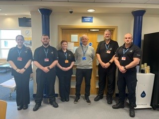 In support of Mental Health Awareness Week and #WearItGreen Day, staff at the airport, including Loganair and Car Hire Hebrides staff, are proudly wearing their green ribbons.
Challenging the stigma around mental health, to bring about positive change 
#NoMindLeftBehind #MHAW