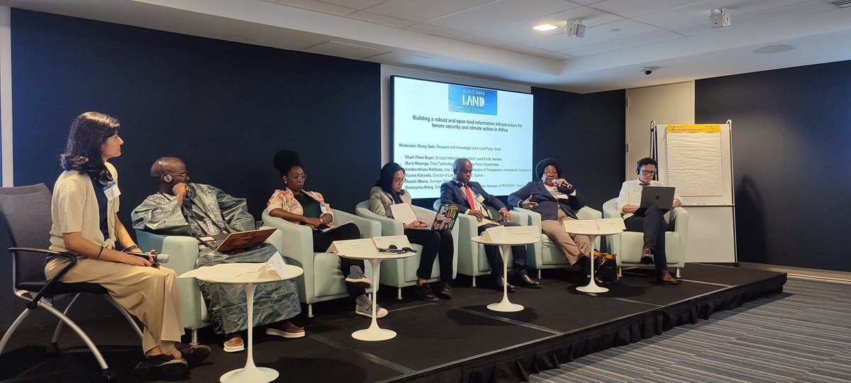 Neil Sorensen (@neilsorensen) on Twitter photo We have a great lineup at our event on open land information systems in Africa at the <a href="/WorldBank/">World Bank</a> #landconf2024 with Naome Kabanda from Uganda, Maria Muianga from Mozambique, Ke Rafitison from <a href="/anticorruption/">Transparency International</a>, Masida Mbano from Malawi, & Ousseynou Niang from Senegal. <a href="/landportal/">Land Portal</a> We have a great lineup at our event on open land information systems in Africa at the <a href="/WorldBank/">World Bank</a> #landconf2024 with Naome Kabanda from Uganda, Maria Muianga from Mozambique, Ke Rafitison from <a href="/anticorruption/">Transparency International</a>, Masida Mbano from Malawi, & Ousseynou Niang from Senegal. <a href="/landportal/">Land Portal</a>