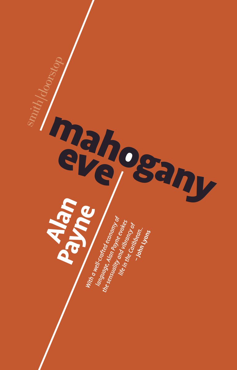 Mahogany Eve, the new poetry collection from Alan Payne, is out now! Now based in Sheffield, Alan’s poems are rooted in the Caribbean, evoking a sense of separation and loss, and touch on the contradictions and betrayals of colonialism. Read more here: poetrybusiness.co.uk/product/mahoga…