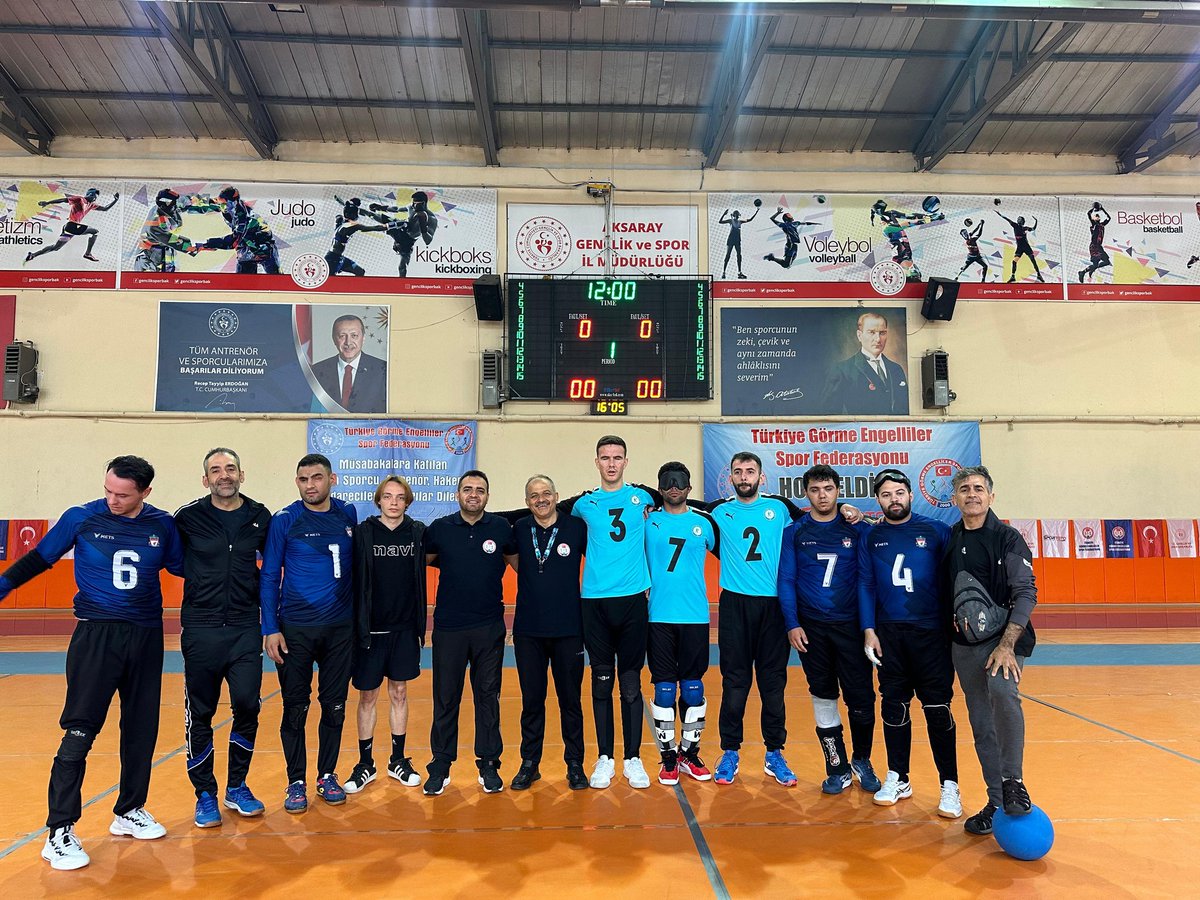 Elite 1st League 1st half Goalball competitions have concluded 2nd half 17-23 September 2024 Ranking 1.Bursa Nilüfer 2.Ankara Goalball #3.Bursa B.B. SixPoint🔵❤️👉 4.İstanbul Bosphours 5.Ankara Çankaya 6.Ankara Anka 7.Ankara Anadolu 8.Kahramanmaraş Edeler 9.Erzurum Yakutiye