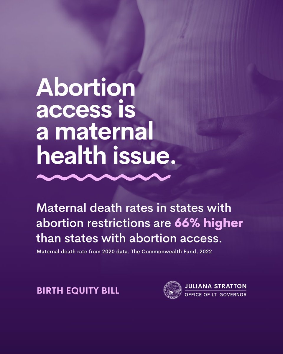 The Birth Equity Initiative is critical to dismantling systemic barriers and ensuring equitable access to healthcare for women in Illinois. Thank you @GovPritzker for proposing $23M in the FY25 budget to put us on a path to birth equity.