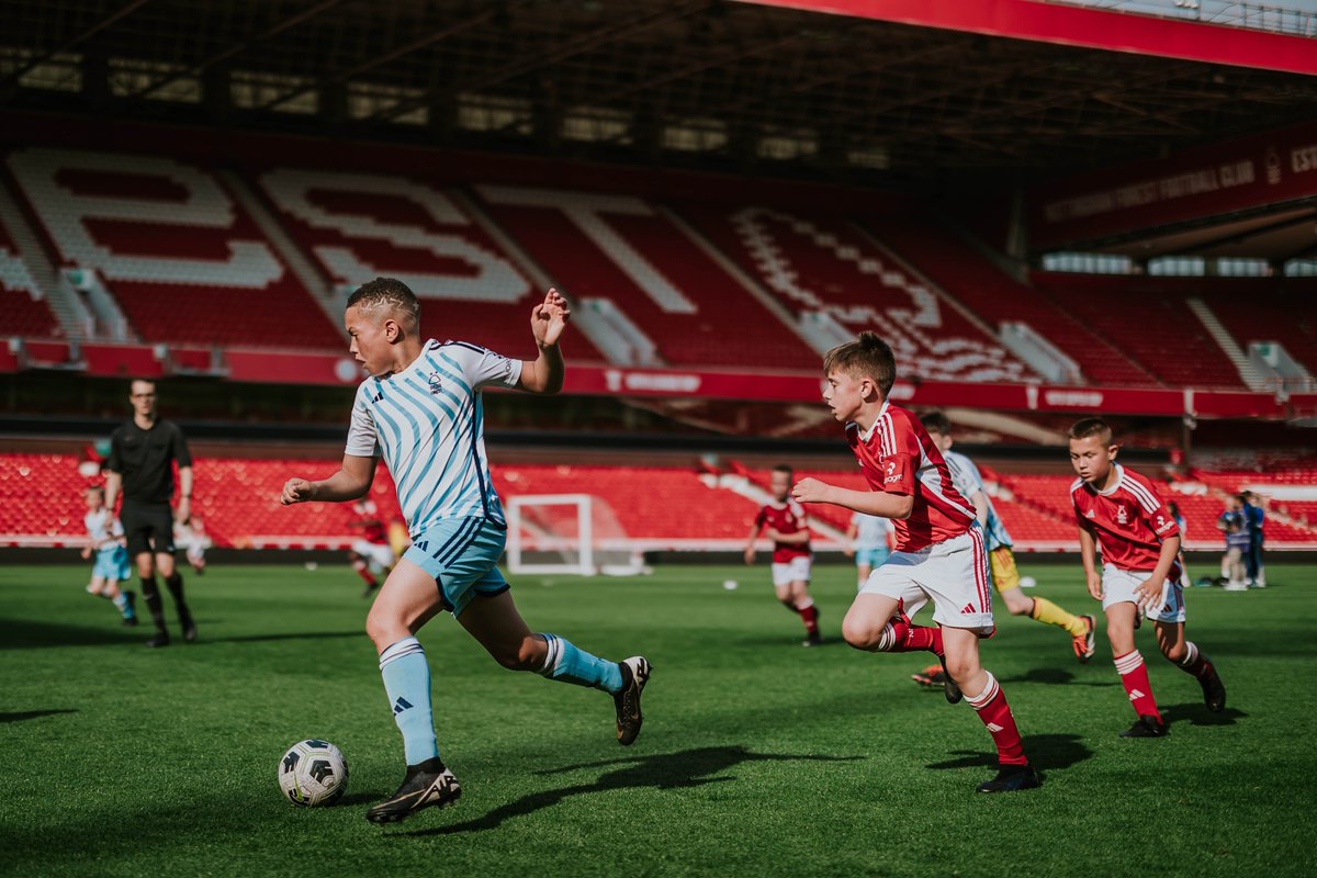 A special experience and opportunity for our young Academy players playing at The City Ground this week 🏟 Lifelong memories made as proud families watch on ✨