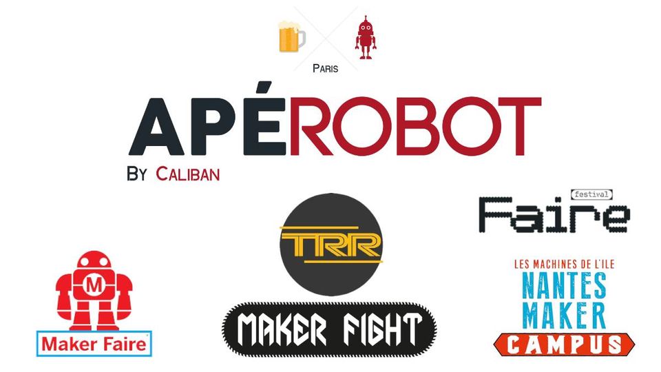Technistub (@technistub) on Twitter photo Ce soir, Technistub participera à l'apérobot 0x97 de <a href="/AssoCaliban/">Association Caliban</a> à partir de 19h.
On y parlera de <a href="/makerfight68/">MAKERFIGHT by Technistub</a> et d'autres événements makers à venir.
Plus d'infos ici facebook.com/events/1570710… Ce soir, Technistub participera à l'apérobot 0x97 de <a href="/AssoCaliban/">Association Caliban</a> à partir de 19h.
On y parlera de <a href="/makerfight68/">MAKERFIGHT by Technistub</a> et d'autres événements makers à venir.
Plus d'infos ici facebook.com/events/1570710…