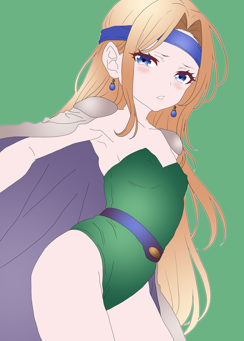 SFC版FFⅥセリスΣφ三φ(:3」∠)_当時からフェチに刺さってたんだなぁと描くと・・・改めて・・・!!
#絵柄が好みっていう人にフォローされたい 