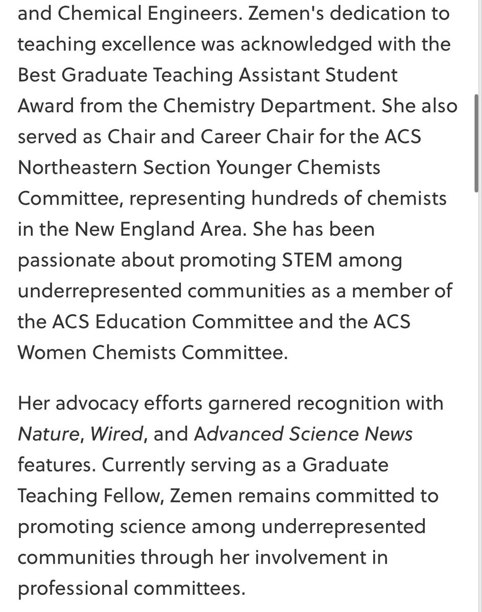 Thank you @UMass @UMassD for this news article 🎓🤎🙏🏾 “She is poised to make history as the first Black Ph.D. graduate from the UMass Dartmouth Chemistry and Biochemistry Department. Originally from Tigray, she was raised in Germany and earned her bachelor's degree in chemistry”