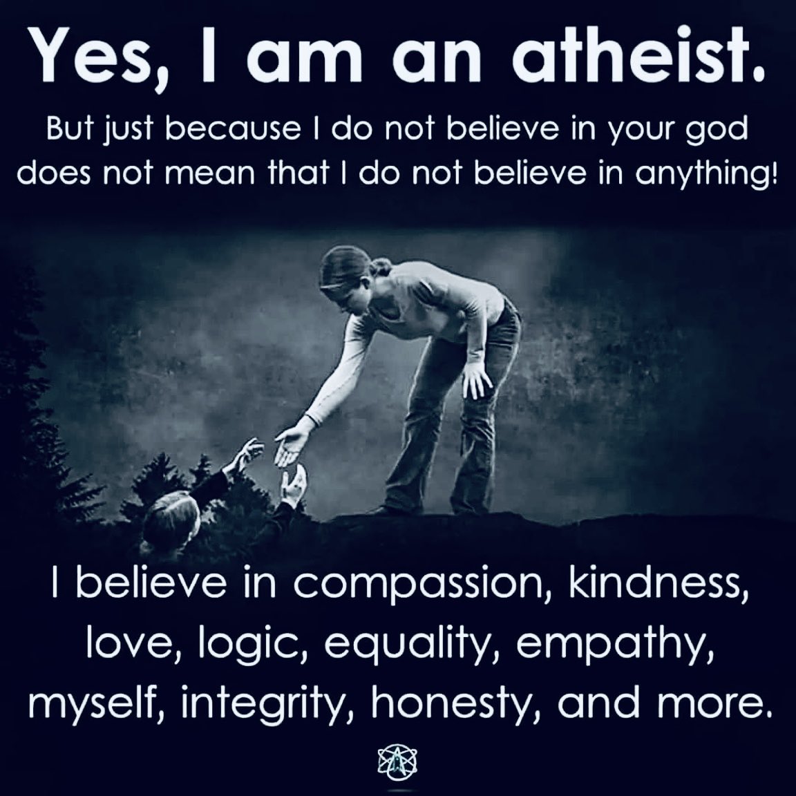 I. Am. An. Atheist. 

And damn proud of it.