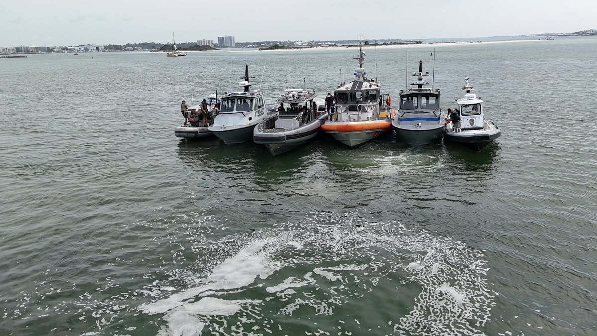 New Orleans Marine Interdiction Agents conducted a Regional Coordination Mechanism operation Apr. 29-May 3 with @DFONewOrleans, @USBPChiefNLL, @HSINewOrleans, @ALEAprotects, @Outdoor_Alabama, @NOAA, & @USCG to enhance interoperability. .@CBPAMORegDirSE 📷 Gulfport Marine Unit