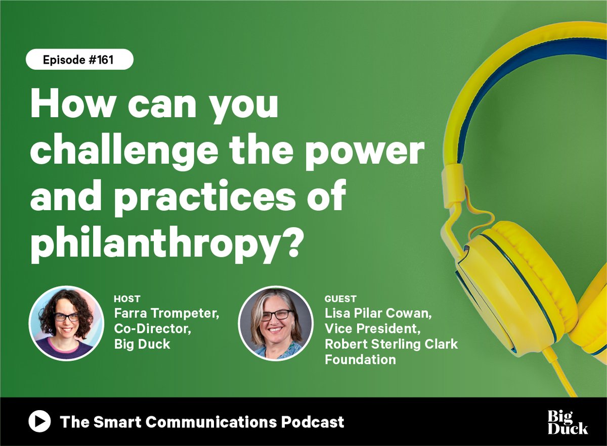 Discover how nonprofit staff can challenge traditional funder dynamics and foster authentic relationships. Join Farra Trompeter and Lisa Pilar Cowan as they discuss trust-based philanthropy and community-donor connections. bit.ly/3wHgruo