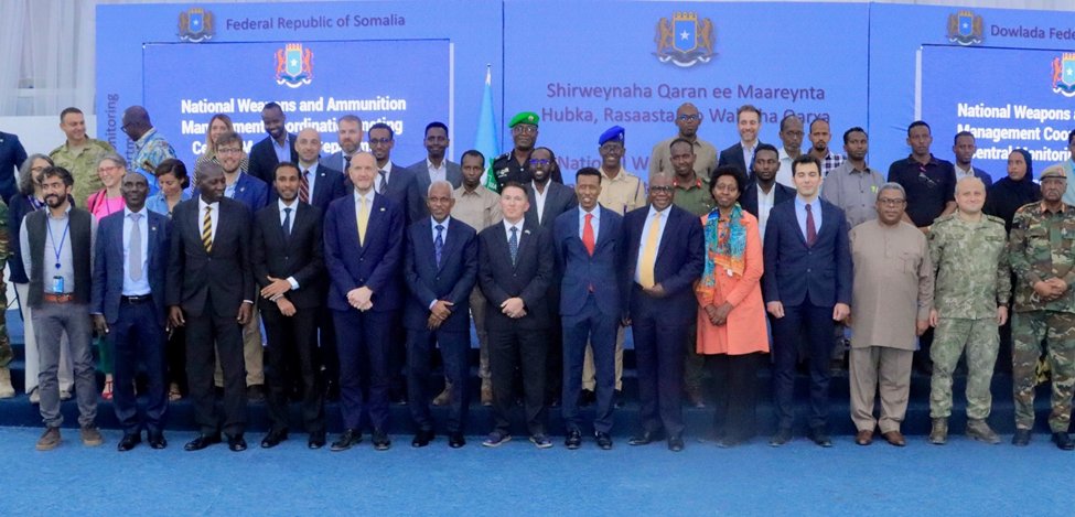 .@US2Somalia congratulates @ONSSomalia on the development of an action plan to strengthen weapons and ammunition management following the recent coordination meeting. 🇺🇸 reaffirms its commitment to supporting 🇸🇴 in its mission to improve safety and security. @TheHALOTrust