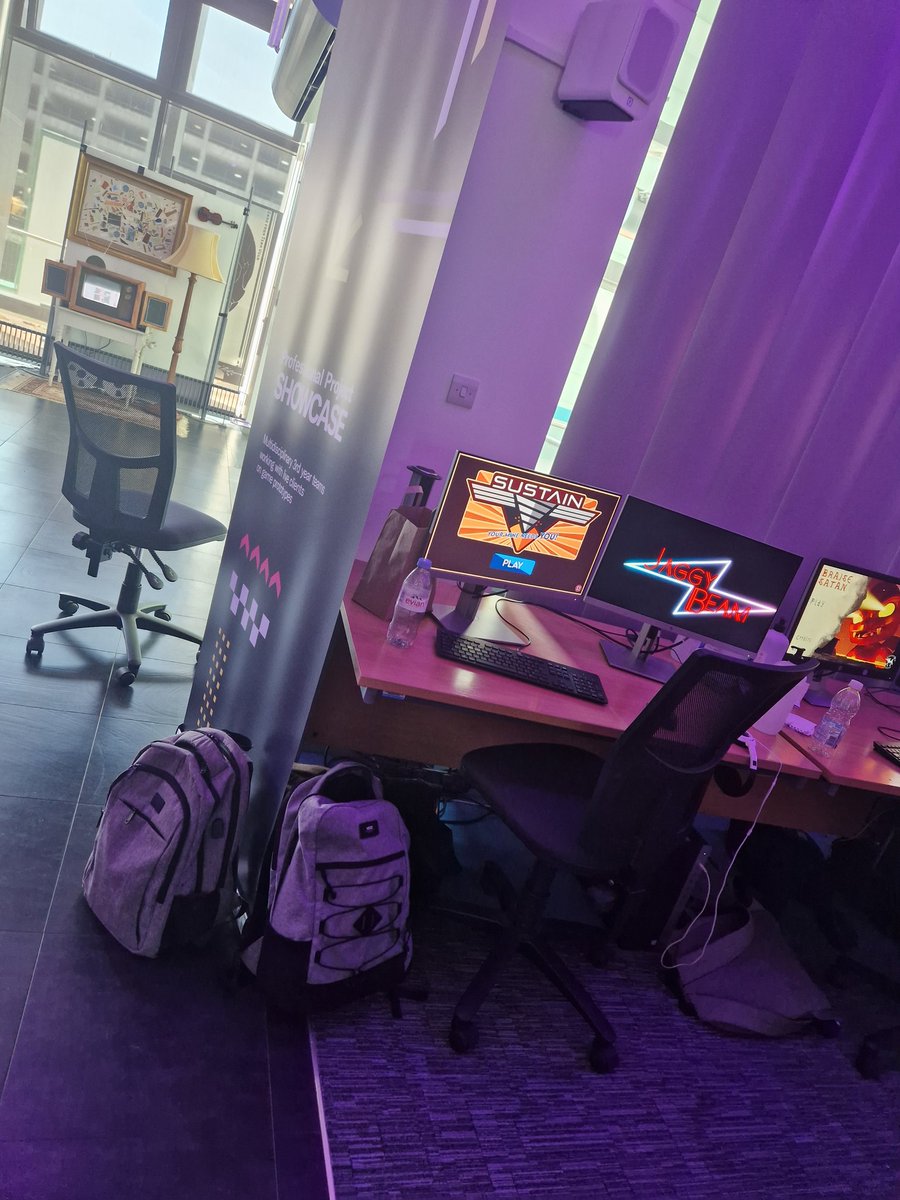 BlindVizn's tweet image. My team has been super lucky to have our 3rd year group project shown at the Abertay Digital Grad Show this week 😁 Major thanks to our tutor for this project @martin_lynagh