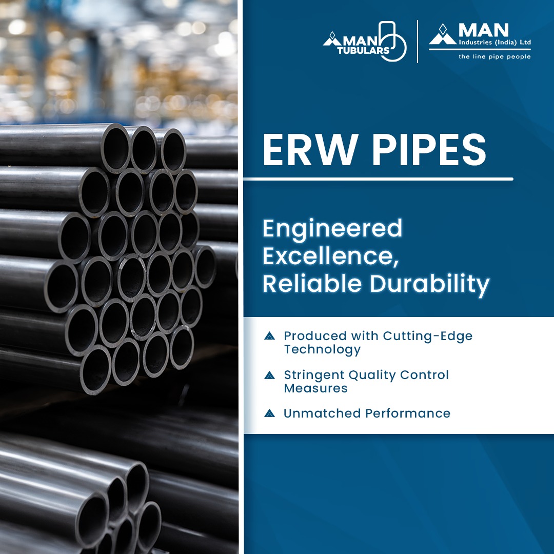 ManIndustriesIn's tweet photo. Introducing our state-of-the-art ERW Plant! Equipped with advanced automation features, it ensures precision and efficiency in every step of pipe manufacturing.

#ManIndustries #ERWPipes #PipeIndustries https://t.co/lvRzJNc62U