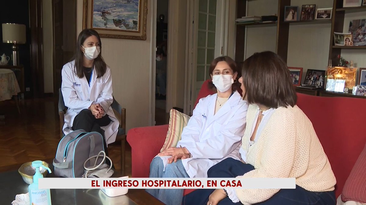 El Servei d’Hospitalització a Domicili de #VallHebron s’ha ampliat al trasplantament de progenitors hematopoètics, informa @cuatro a través de la història de la Teresa, que va viure el procés a casa amb el seu marit com a cuidador (a partir del 39:52'). mitele.es/informativos/n…