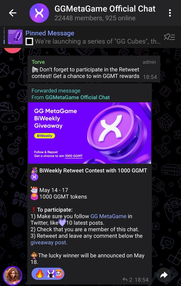 Guys you still have 1 Day to join and grab that gems at prize !
Be a active , and do all task for chance ✅

BiWeekly GGMetaGame Giveaway
• Join : t.me/GGMetaGameChat…

#InGGMGWeTrust #MetaGame #GGMG $GGMT
#MEXCHot #MEXCGems #ETHGems