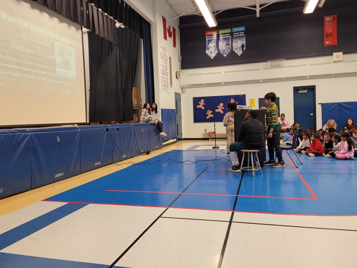 Mr. Bryce (@mrbrycee) on Twitter photo Our Tech Crew and MC's Leading the way during our Black History Month Assembly. This was the first assembly this year where the leadership group solely organized and led the entire assembly! Great work!
@Folkstone <a href="/PeelSchools/">Peel District School Board</a> Our Tech Crew and MC's Leading the way during our Black History Month Assembly. This was the first assembly this year where the leadership group solely organized and led the entire assembly! Great work!
@Folkstone <a href="/PeelSchools/">Peel District School Board</a>