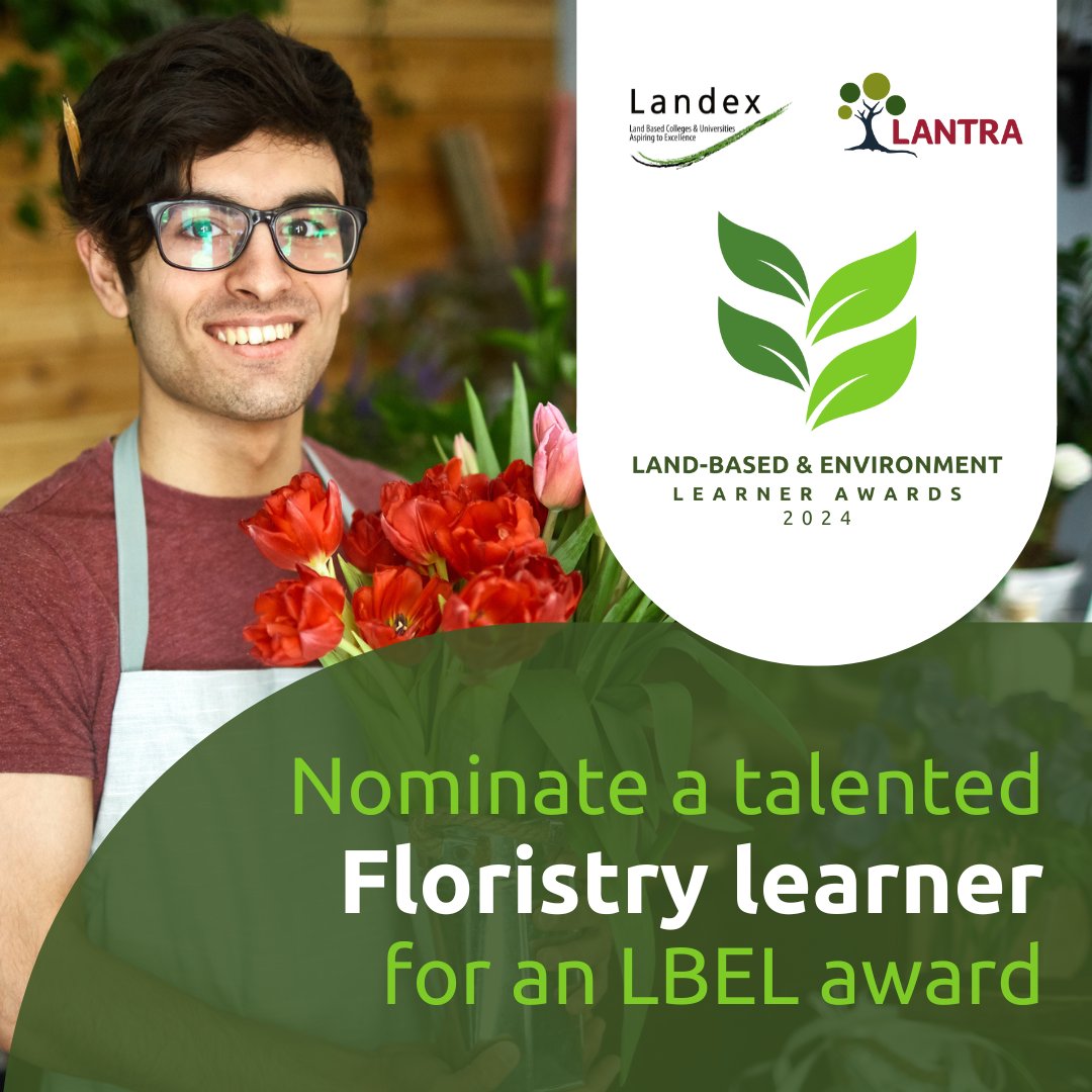 Do you know a talented #floristry student, learner or apprentice? 🌷 Why not celebrate their outstanding talent & achievements by nominating them for an award in the #LBELAwards24? 📅 The deadline for entries is 11 June 2024 Find out more & nominate 👉 bit.ly/49isjjQ