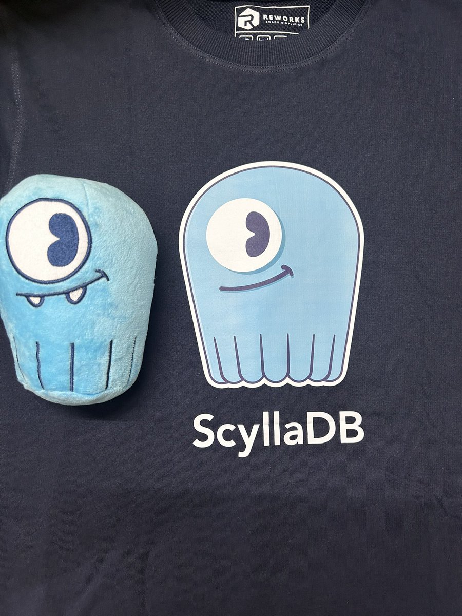 I was at AWS Summit today, 

Folks from @ScyllaDB were amazing,
Thanks for the goodies ♥️
