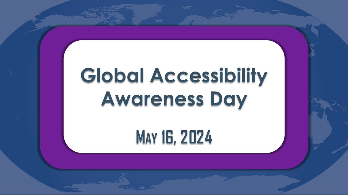 Today is Global Accessibility Awareness Day.

@CAST_UDL’s National Center on Accessible Educational Materials provides free online learning modules on accessible materials and technologies.

🧰aem.cast.org/learning-serie…

#AEM4all #a11y #OSERSGrants #GAAD