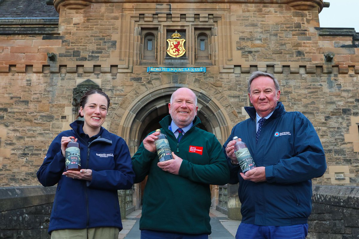 To commemorate the 80th anniversary of D-Day, GHQ Spirits has launched a limited-edition Scottish rum, vodka and gin range to raise money for the Fund and other Service charities. Read more about our partnership here 🥃↙️ brnw.ch/21wJQdT