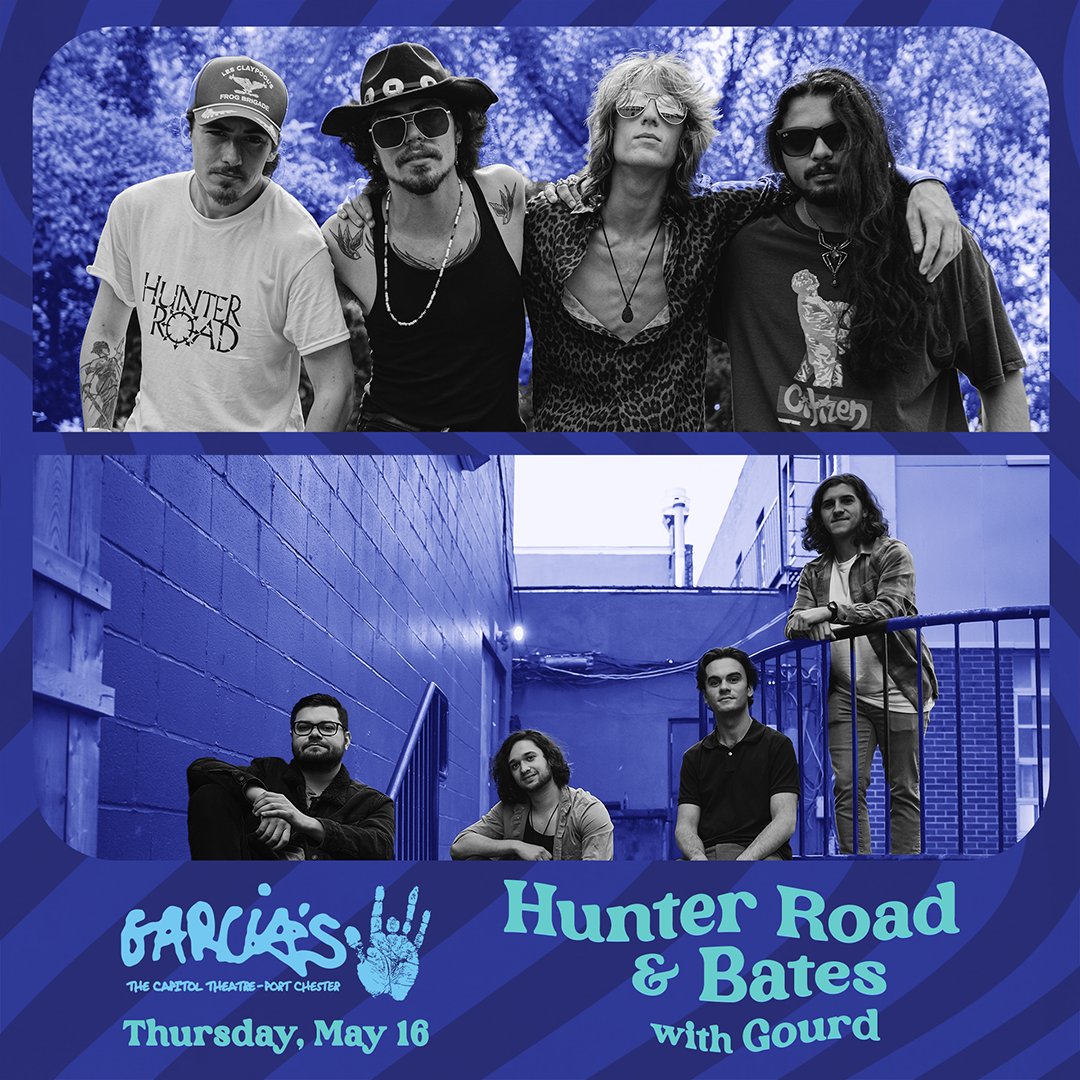 🤘TONIGHT! 🤘 Hunter Road & BATES rock with Gourd for a triple threat of the area's finest local rock bands! Grab your tickets 🎫 now-->> brnw.ch/21wJQe4 Doors: 7PM // Show: 8PM