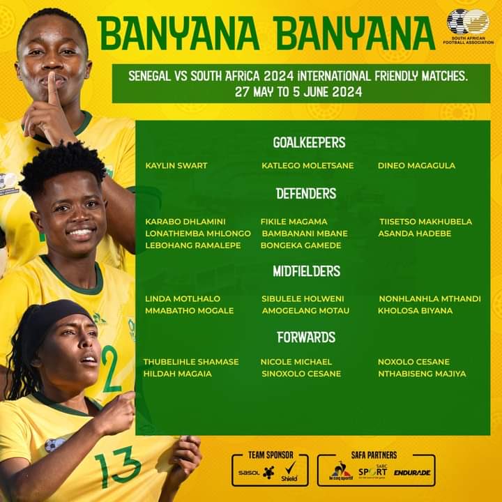 Good Luck Banyana Banyana ⁦@SAFA_net⁩