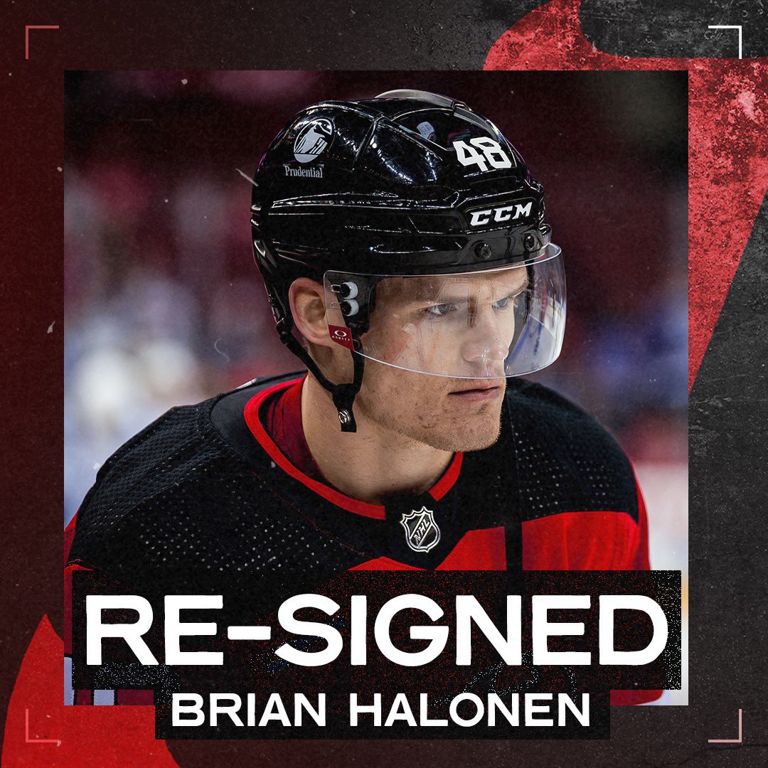#NEWS: We have re-signed forward Brian Halonen to a two-year, two-way contract. 📰: bit.ly/4dLFJIv