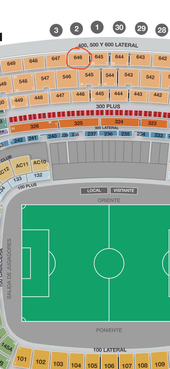 galindogallo's tweet photo. Vendo 4 boletos juntos para América vs Chivas semifinal estadio Azteca
zona 646, 1500c/u @Vendoboletos_Df
@_Boletitos
@BoletitosVara
@Boletos_CDMX
@Boletos1
@BoletosCDMX @boletosMX
@SobranBoletos
@BoletosCDMX3 https://t.co/WoEJHFWJzq