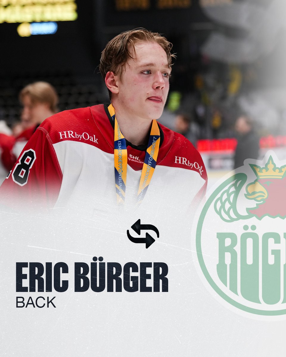 Talangen byter miljö! ✍️ @roglebk plockar in Eric Bürger, 18, från @orebrohockey. Backen gjorde sex SHL-matcher i vintras. 🔗 brnw.ch/21wJQas #SHL #ishockey #twittpuck